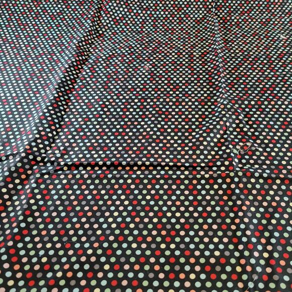 Brother Sister Studio Polka Dot Fabric Remnant 64x44 Quilting Cotton Black - Picture 6 of 10